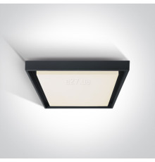 Стельовий світильник One Light 67384A/AN/W Outdoor Project LED Plafo Die cast, 30 Вт, 2500 лм, 3000K