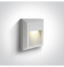 Настінний світильник One Light 67388B/W/W Outdoor Dark Lights ABS + PC, 2 Вт, 60 лм, 3000K
