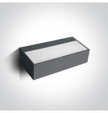 Настінний світильник One Light 67392/AN/W Outdoor Wall Up & Down Lights, 7 Вт, 400 лм, 3000K