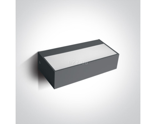 Настінний світильник One Light 67392/AN/W Outdoor Wall Up & Down Lights, 7 Вт, 400 лм, 3000K