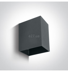 Настінний світильник One Light 67398/AN/W Outdoor Wall Dark Lights Die cast, 3 Вт, 200 лм, 3000K
