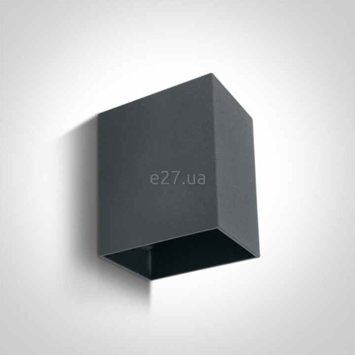 Настінний світильник One Light 67398/AN/W Outdoor Wall Dark Lights Die cast, 3 Вт, 200 лм, 3000K · One Light · one-light-67398-an-w