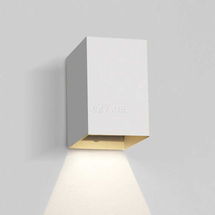 Настінний світильник One Light 67398/W/W Outdoor Wall Dark Lights Die cast, 3 Вт, 200 лм, 3000K · One Light · one-light-67398-w-w