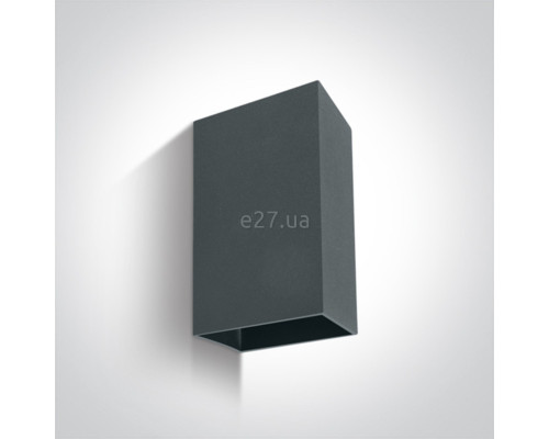 Настінний світильник One Light 67398A/AN/W Outdoor Wall Dark Lights Die cast, 3 Вт, 400 лм, 3000K