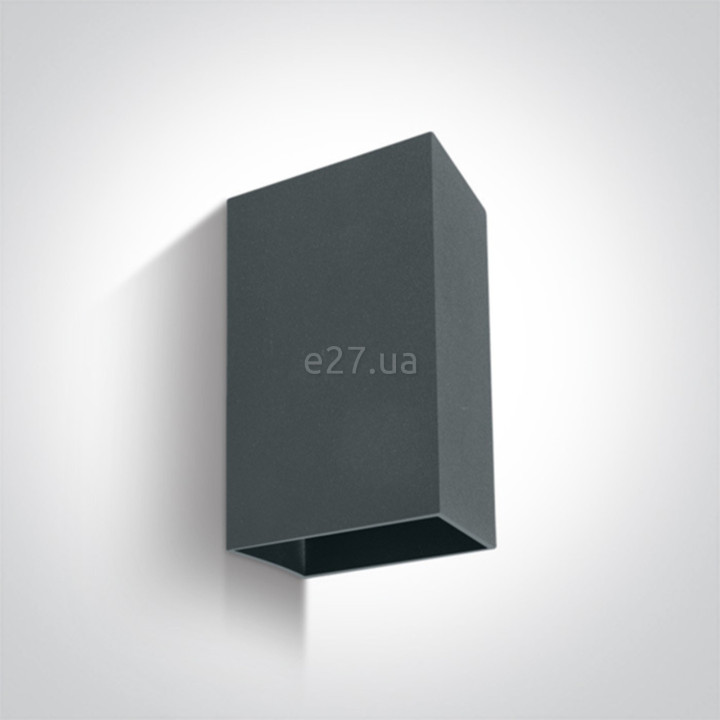 Настінний світильник One Light 67398A/AN/W Outdoor Wall Dark Lights Die cast, 3 Вт, 400 лм, 3000K · One Light · one-light-67398a-an-w