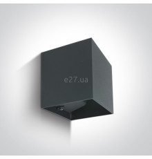 Настінний світильник One Light 67398C/AN/W Outdoor Wall Dark Lights Die cast, 3 Вт, 400 лм, 3000K