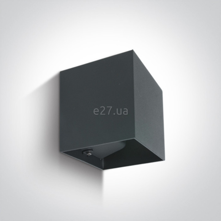 Настінний світильник One Light 67398C/AN/W Outdoor Wall Dark Lights Die cast, 3 Вт, 400 лм, 3000K · One Light · one-light-67398c-an-w