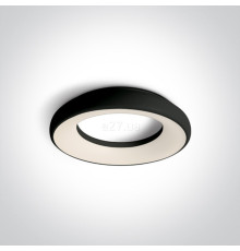 Стельовий світильник One Light 67402/B/W Indoor LED & Music Plafo, 25 Вт, 1850 лм, 3000K