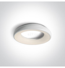 Стельовий світильник One Light 67402/W/W Indoor LED & Music Plafo, 25 Вт, 1850 лм, 3000K