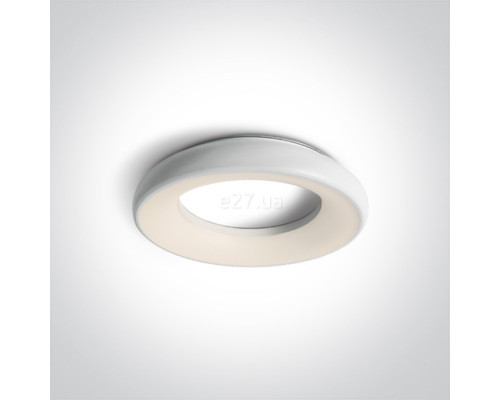 Стельовий світильник One Light 67402/W/W Indoor LED & Music Plafo, 25 Вт, 1850 лм, 3000K