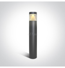 Парковий світильник One Light 67410/AN/W The LED Bollards Range Cone reflector, 12 Вт, 1000 лм, 3000K