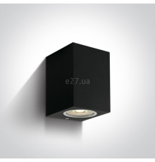 Настінний світильник One Light 67426/B The GU10 Outdoor Cube Lights Die cast