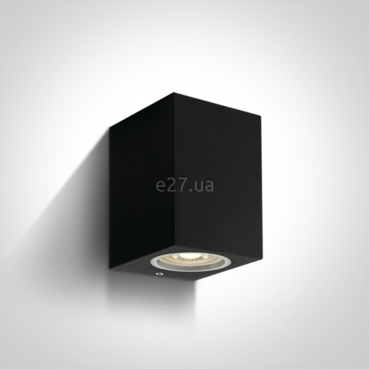 Настінний світильник One Light 67426/B The GU10 Outdoor Cube Lights Die cast · One Light · one-light-67426-b