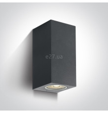 Настінний світильник One Light 67426A/AN The GU10 Outdoor Cube Lights Die cast