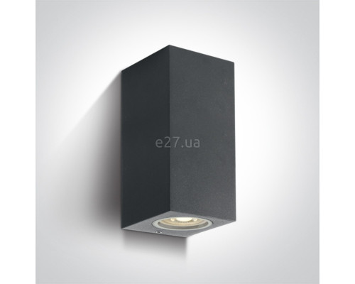 Настінний світильник One Light 67426A/AN The GU10 Outdoor Cube Lights Die cast
