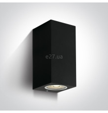 Настінний світильник One Light 67426A/B The GU10 Outdoor Cube Lights Die cast