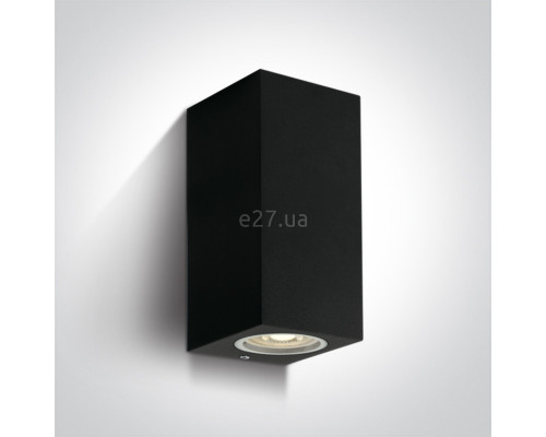 Настінний світильник One Light 67426A/B The GU10 Outdoor Cube Lights Die cast