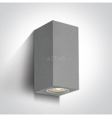 Настінний світильник One Light 67426A/G The GU10 Outdoor Cube Lights Die cast
