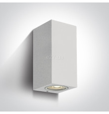 Настінний світильник One Light 67426A/W The GU10 Outdoor Cube Lights Die cast