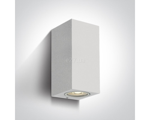 Настінний світильник One Light 67426A/W The GU10 Outdoor Cube Lights Die cast
