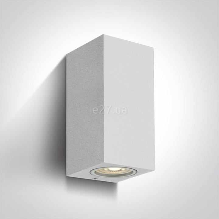Настінний світильник One Light 67426A/W The GU10 Outdoor Cube Lights Die cast · One Light · one-light-67426a-w