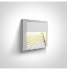 Настінний світильник One Light 67430A/W/W Outdoor Dark Lights, 8 Вт, 350 лм, 3000K