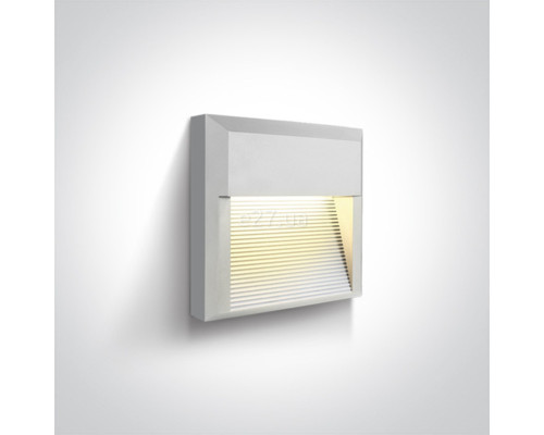 Настінний світильник One Light 67430A/W/W Outdoor Dark Lights, 8 Вт, 350 лм, 3000K