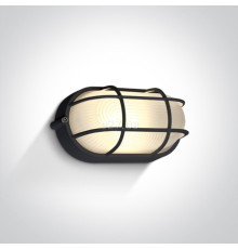 Настінний світильник One Light 67444C/B/W The Classic Outdoor Range Die cast, 10 Вт, 600 лм, 3000K