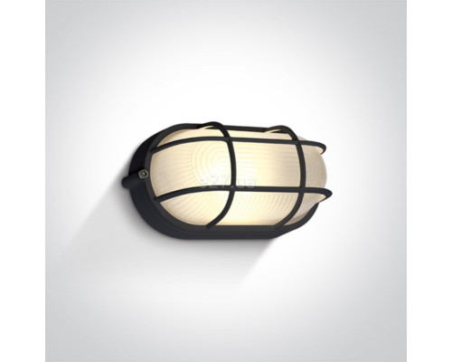 Настінний світильник One Light 67444C/B/W The Classic Outdoor Range Die cast, 10 Вт, 600 лм, 3000K