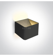 Настінний світильник One Light 67466A/B/W The Backlight Wall Range Aluminium, 6 Вт, 400 лм, 3000K