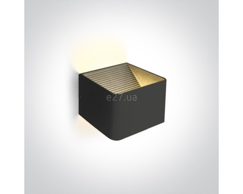 Настінний світильник One Light 67466A/B/W The Backlight Wall Range Aluminium, 6 Вт, 400 лм, 3000K