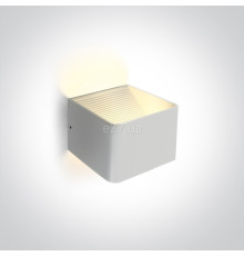 Настінний світильник One Light 67466A/W/W The Backlight Wall Range Aluminium, 6 Вт, 400 лм, 3000K