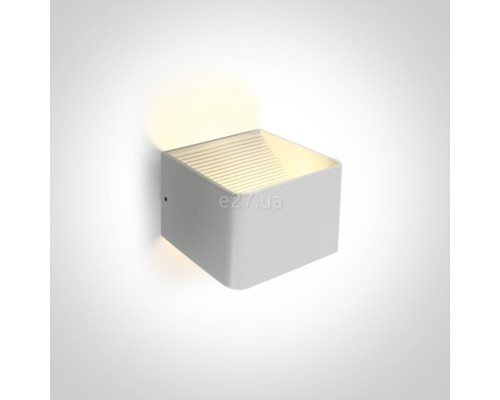 Настінний світильник One Light 67466A/W/W The Backlight Wall Range Aluminium, 6 Вт, 400 лм, 3000K