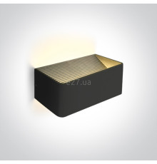 Настінний світильник One Light 67466B/B/W The Backlight Wall Range Aluminium, 6 Вт, 400 лм, 3000K