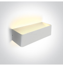 Настінний світильник One Light 67466C/W/W The Backlight Wall Range Aluminium, 12 Вт, 800 лм, 3000K