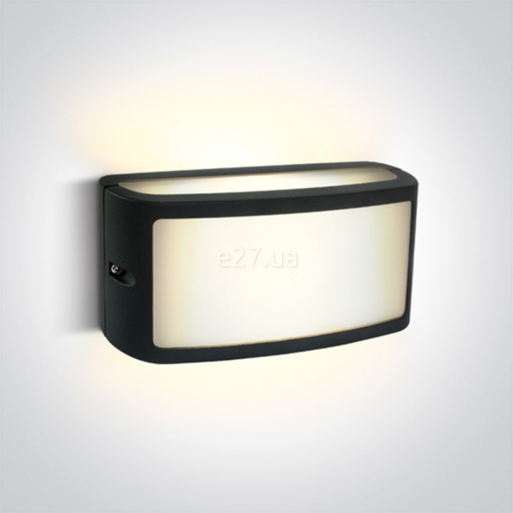 Настінний світильник One Light 67474A/AN/W Outdoor Wall Up & Down Lights, 10 Вт, 700 лм, 3000K · One Light · one-light-67474a-an-w