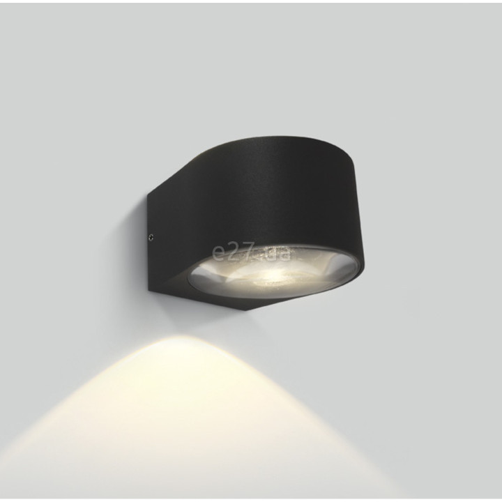 Настінний світильник One Light 67480A/AN/W Indoor/Outdoor Wall Lights Die cast, 6 Вт, 480 лм, 3000K · One Light · one-light-67480a-an-w