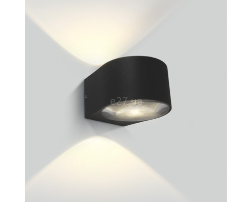Настінний світильник One Light 67480B/AN/W Indoor/Outdoor Wall Lights Die cast, 6 Вт, 960 лм, 3000K