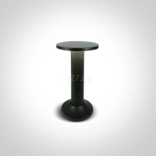 Парковий світильник One Light 67490/B/W LED Path Lights Die cast, 6.5 Вт, 600 лм, 3000K · One Light · one-light-67490-b-w