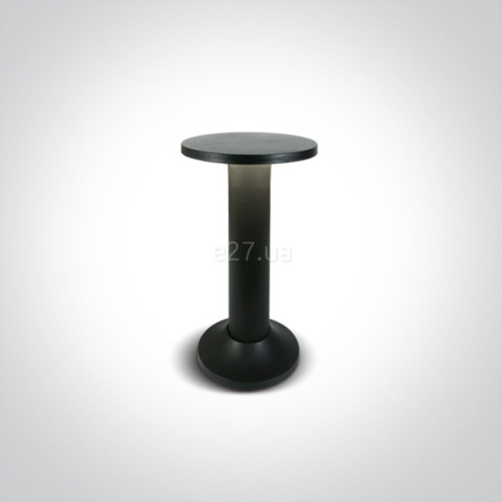 Парковий світильник One Light 67490/B/W LED Path Lights Die cast, 6.5 Вт, 600 лм, 3000K · One Light · one-light-67490-b-w