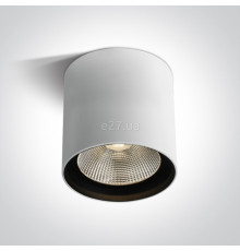 Точковий світильник One Light 67516C/W/W COB Outdoor Ceiling Cylinders, 40 Вт, 3200 лм, 3000K