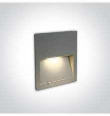 Настінний світильник One Light 68068A/G/W Outdoor Dark Light Wall Recessed Die cast, 4 Вт, 300 лм, 3000K