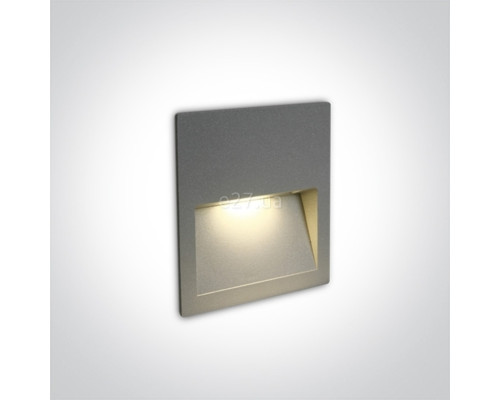 Настінний світильник One Light 68068A/G/W Outdoor Dark Light Wall Recessed Die cast, 4 Вт, 300 лм, 3000K