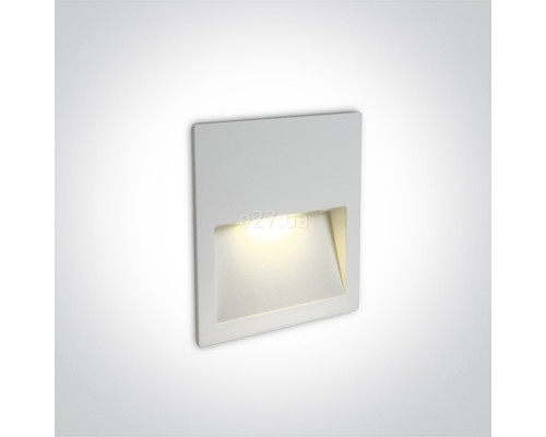 Настінний світильник One Light 68068A/W/W Outdoor Dark Light Wall Recessed Die cast, 4 Вт, 300 лм, 3000K