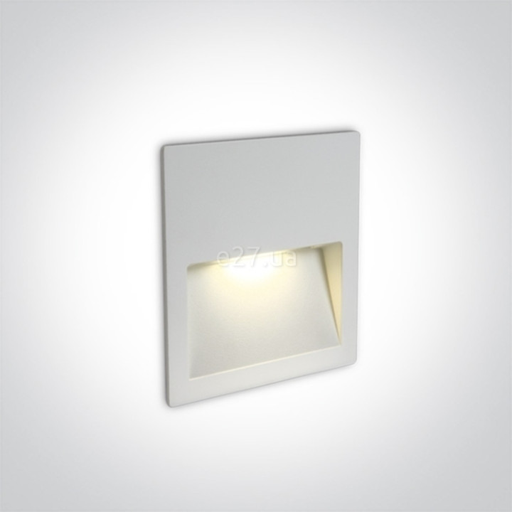 Настінний світильник One Light 68068A/W/W Outdoor Dark Light Wall Recessed Die cast, 4 Вт, 300 лм, 3000K · One Light · one-light-68068a-w-w