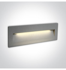 Настінний світильник One Light 68068C/G/W Outdoor Dark Light Wall Recessed Die cast, 7 Вт, 550 лм, 3000K