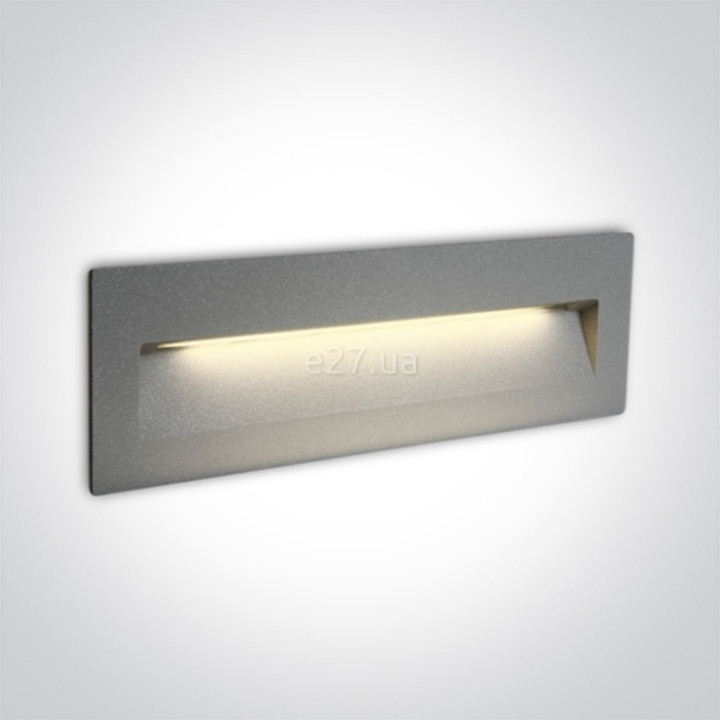 Настінний світильник One Light 68068C/G/W Outdoor Dark Light Wall Recessed Die cast, 7 Вт, 550 лм, 3000K · One Light · one-light-68068c-g-w