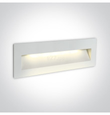 Настінний світильник One Light 68068C/W/W Outdoor Dark Light Wall Recessed Die cast, 7 Вт, 550 лм, 3000K