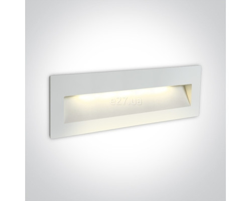 Настінний світильник One Light 68068C/W/W Outdoor Dark Light Wall Recessed Die cast, 7 Вт, 550 лм, 3000K