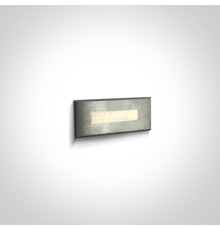 Настінний світильник One Light 68072A/W Wall Recessed Pro Range, 5 Вт, 100 лм, 3000K